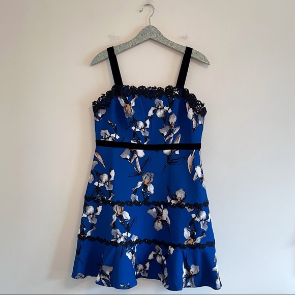 NWT Foxiedox Carmella Lace Fit & Flare Mini Dress - Picture 2 of 7